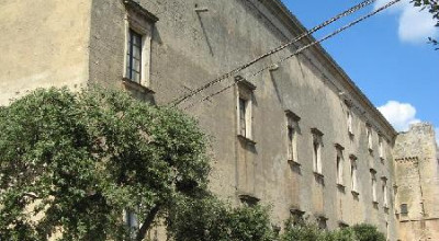 Tricase -piazza Giuseppe Pisanelli - Uno scorcio di Palazzo Gallone